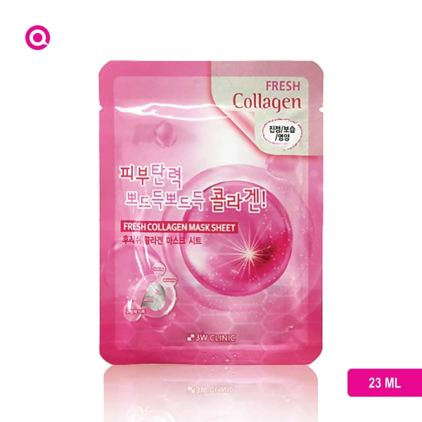 3W Clinic Fresh Collagen Sheet Mask 23.0 ml-01