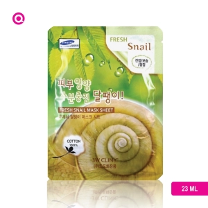 3W Clinic Fresh Snail Sheet Mask 23ml-02