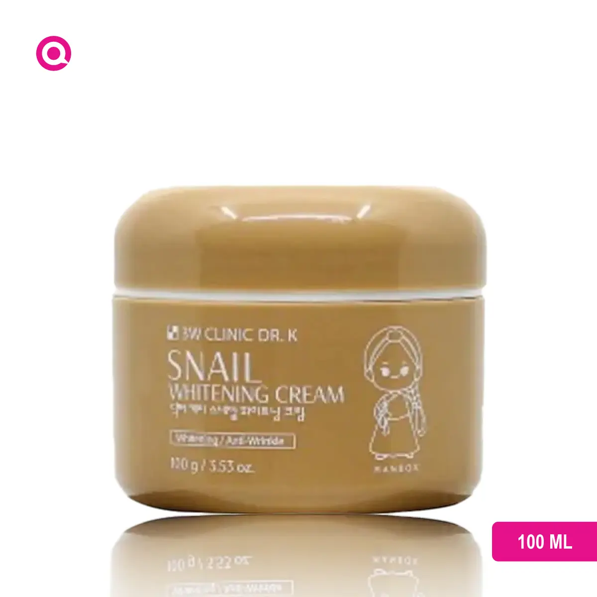 3W Clinic Dr. K Snail Whitening Cream product image - Radiant and Flawless Skin-01