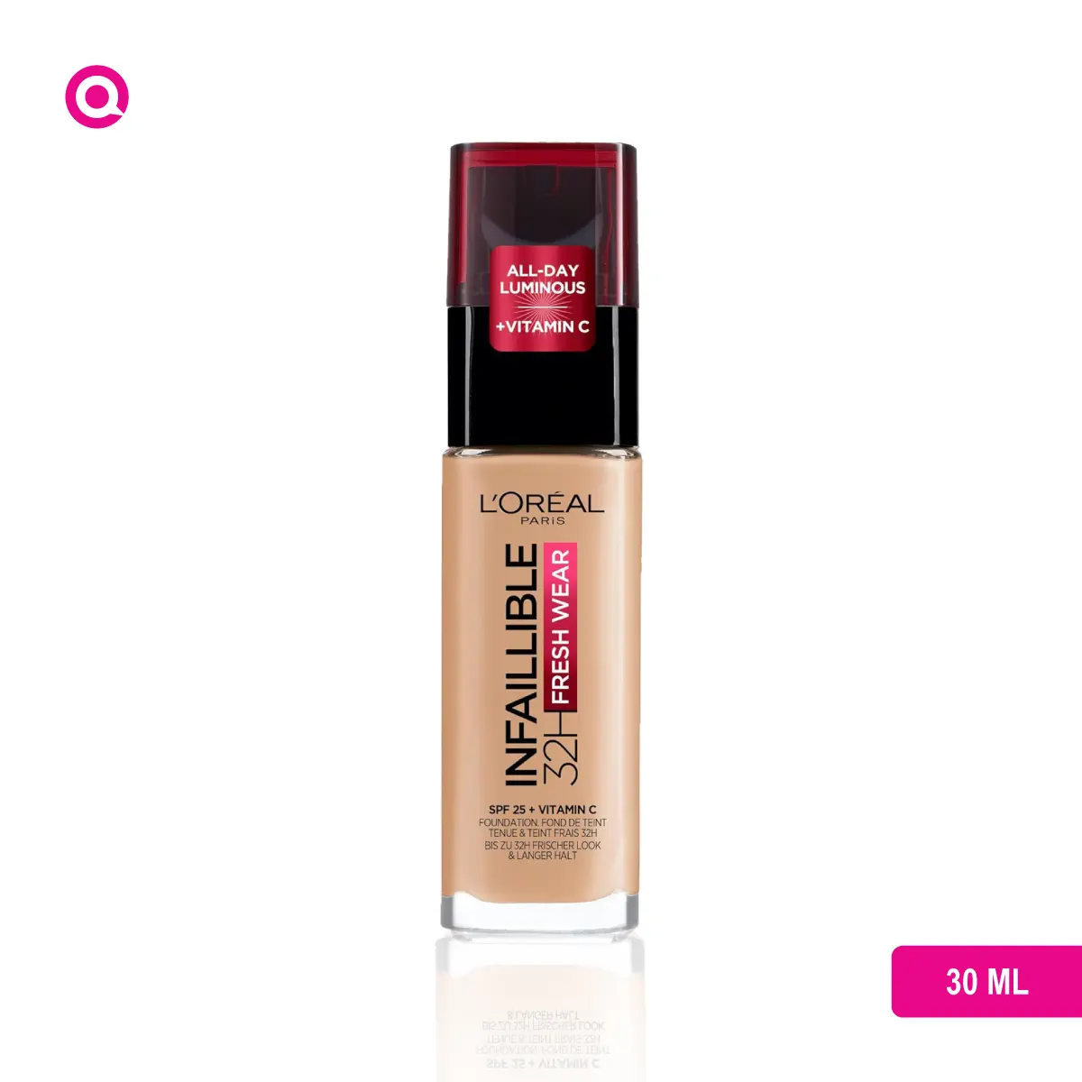 L'Oreal Infaillible 32H Fresh Wear Foundation - 200 NATURAL LINEN product image-01