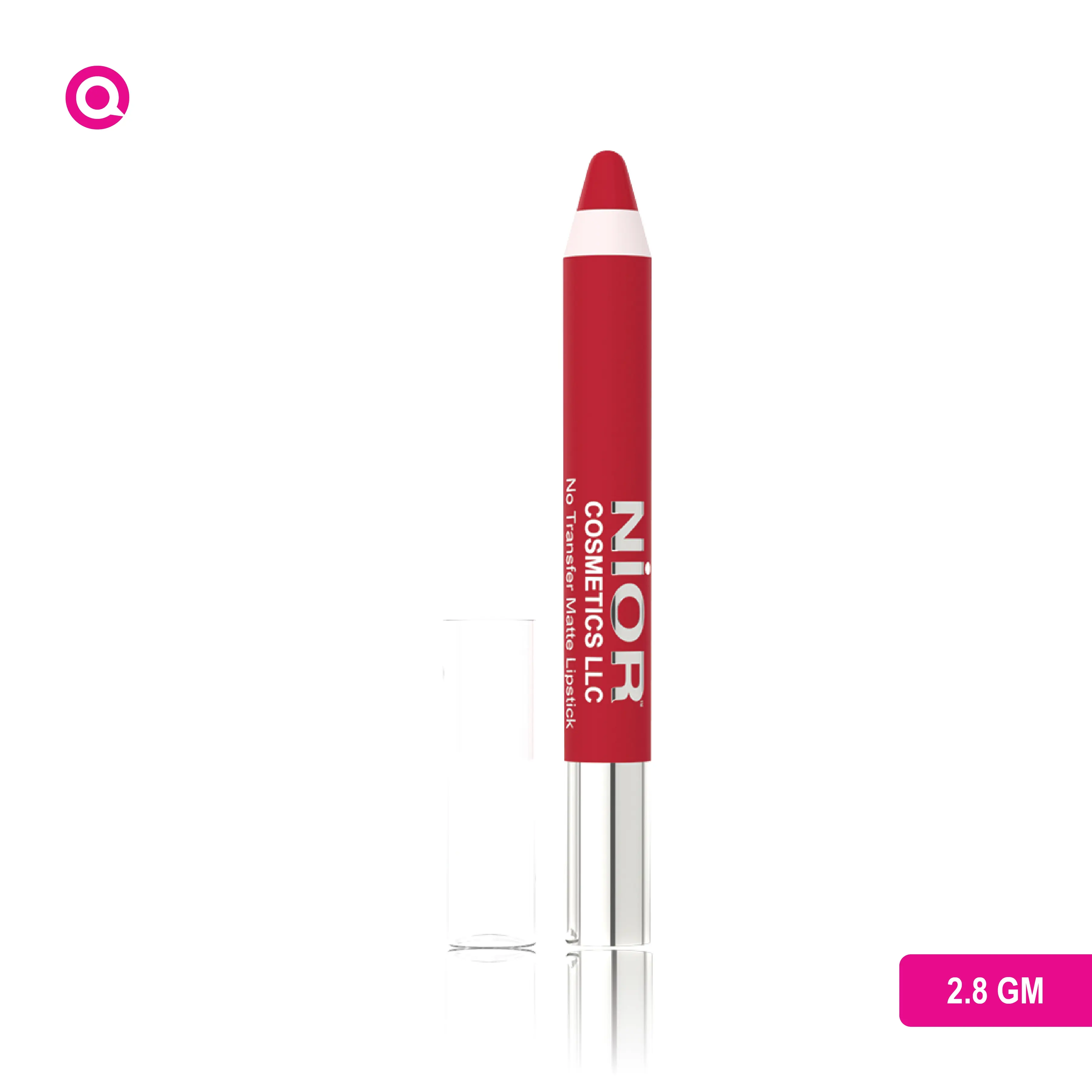 NIOR No Transfer Matte Lipstick - No. 10 product image showcasing its rich color and long-lasting formula.