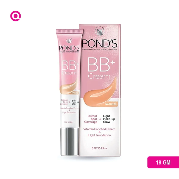 Ponds BB+ Cream Instant Spot Coverage + Light Make-up Glow Natural-02