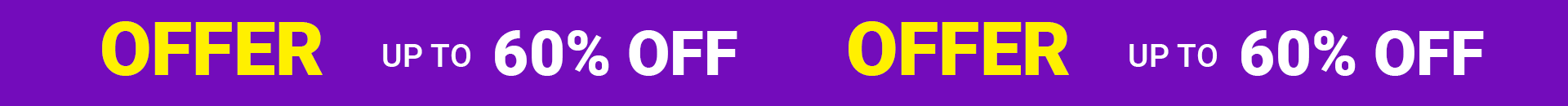 Offer desktop gif banner