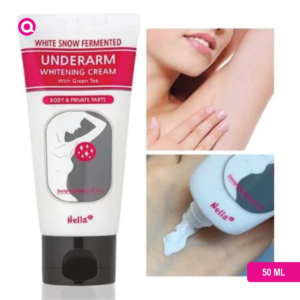 Nella White Snow Fermented Underarm Whitening Cream with Green Tea for skin brightening and nourishing benefits-02