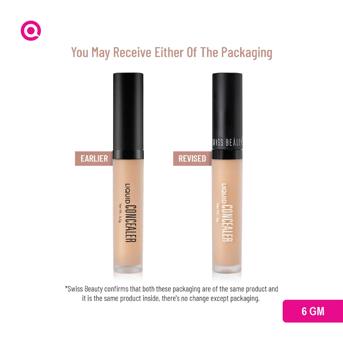1099014.11 Close-up of Swiss Beauty Perfect Liquid Concealer - Yellow 07 tube, demonstrating its creamy texture and yellow undertone for skin-brightening.-11