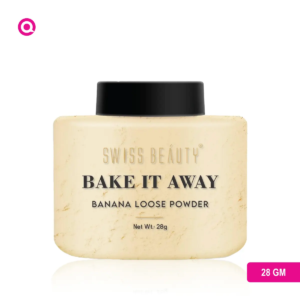 Swiss Beauty Bake it away - Banana Loose Powder-02