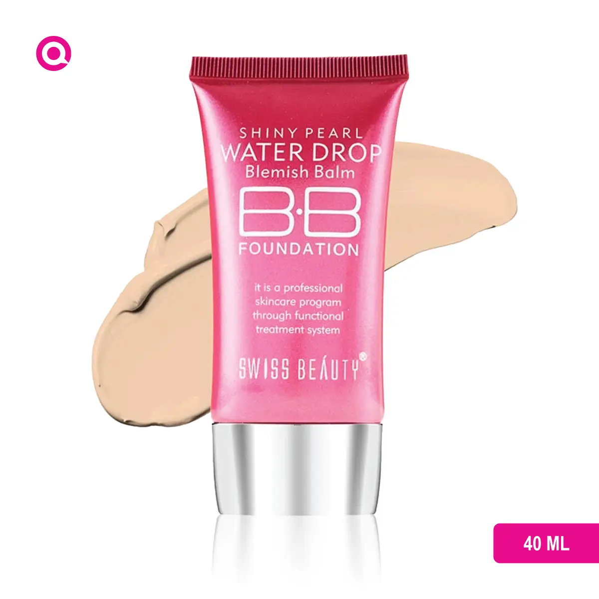 Swiss Beauty Shiny Pearl Water Drop Blemish Balm - Shade 04 product for flawless, radiant skin-01