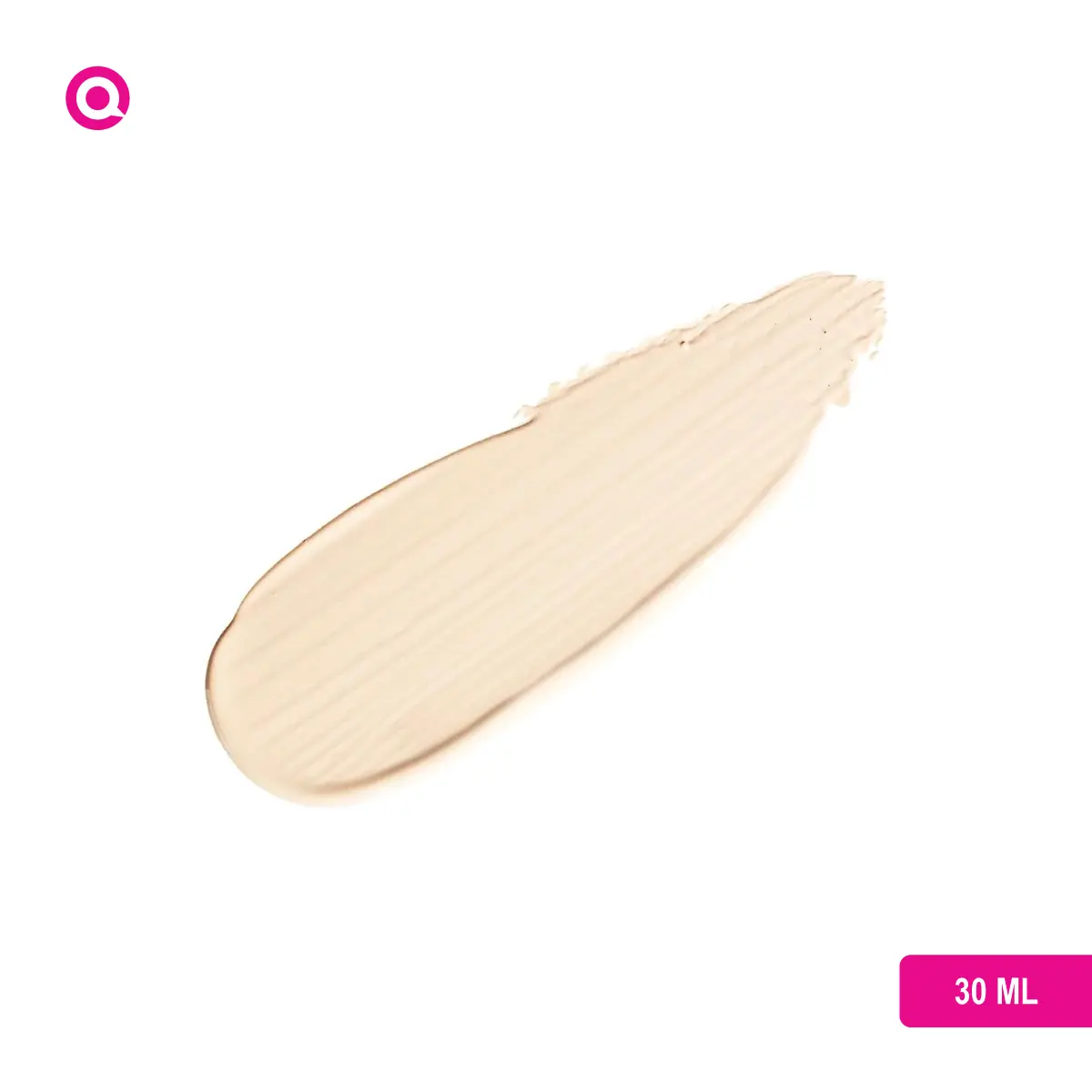 1099045.06 Swiss Beauty Airbrush Full Coverage Foundation Shell White - 01 foundation on makeup applicator-06