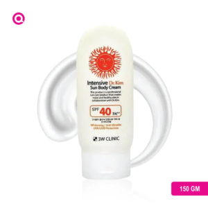 Before and after using 3W Clinic Intensive Dr. Kim Sun Body Cream for glowing skin-02