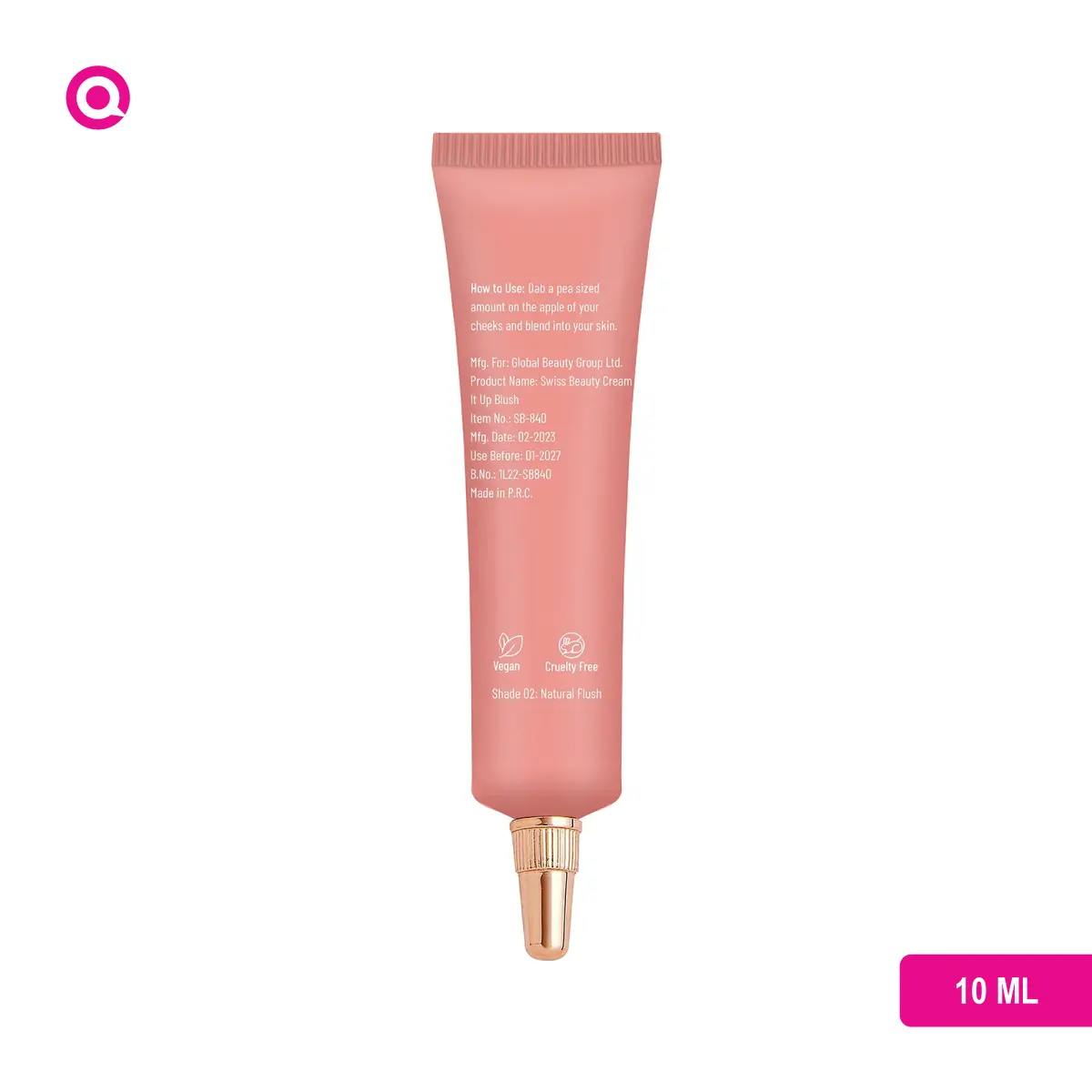 1099093.02 A before-and-after image showing the natural flush achieved with the blush-02