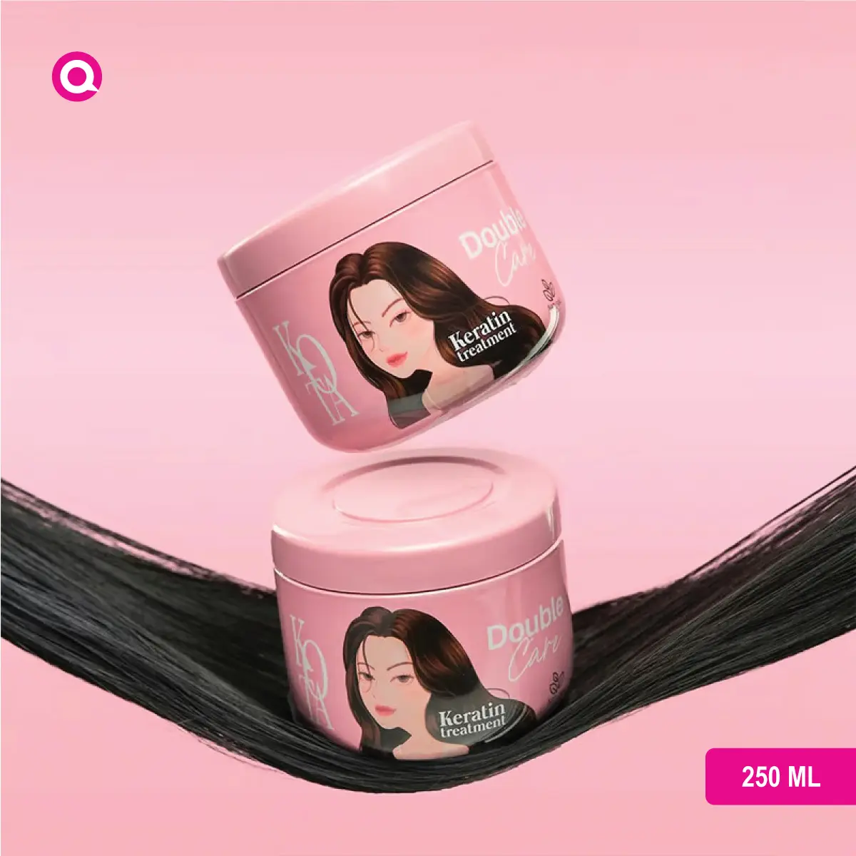 1110001.06 Kota Double Care Keratin Treatment Hair Mask - Before and After Results-06