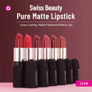 Swiss Beauty Pure Matte Lipstick - Cafe Mocha-02