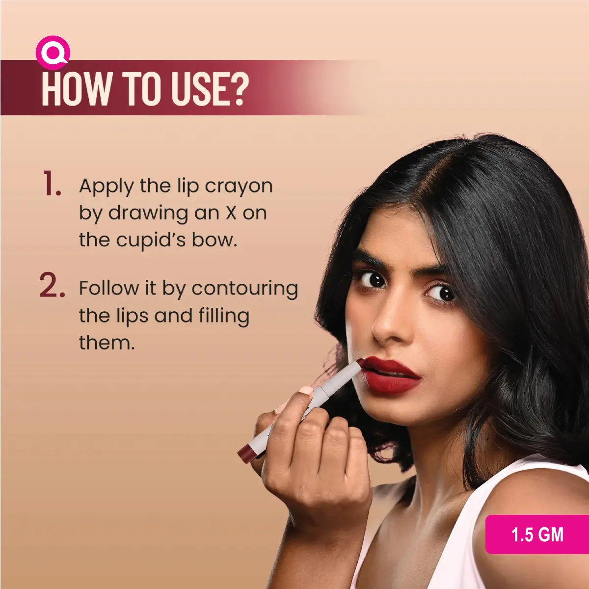 1099070.06 Swiss Beauty Matte Cat Lip Crayon Enriched with Jojoba Oil & Vitamin E - Flattering Peach-06