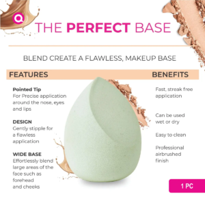 Swiss Beauty Makeup Buddy Beauty Blender-soft green-02